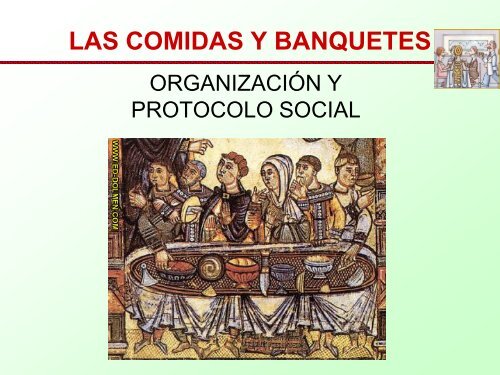 LOS BANQUETES - Beatrizdesuabia.com