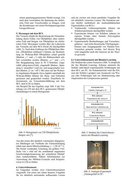 Der Millikan-Versuch als Remotely Controlled ... - RCL-Portal