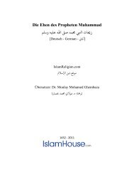 Die Ehen des Propheten Muhammad - PDF