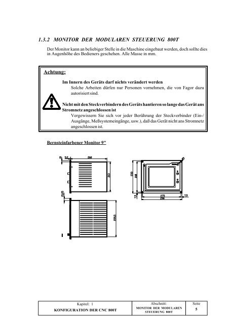 CNC 800T -OEM - (deu) - Fagor Automation