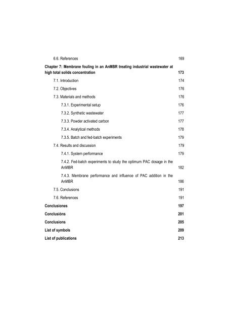 Combining submerged membrane technology with anaerobic and ...