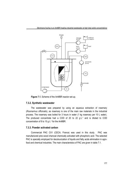 Combining submerged membrane technology with anaerobic and ...