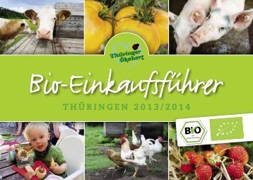 Bio-Einkaufsführer Thüringen - Thüringer Ökoherz e.V.