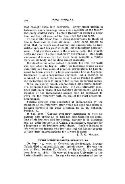 1903-04 Volume 28 No 1–5 - Phi Delta Theta Scroll Archive