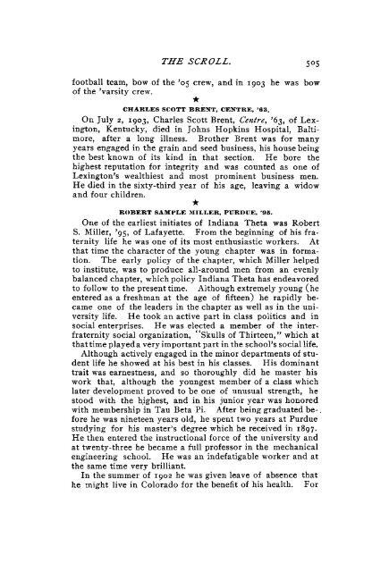 1903-04 Volume 28 No 1–5 - Phi Delta Theta Scroll Archive