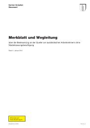51.2.1 - Merkblatt und Wegleitung über die ... - Steuern St. Gallen