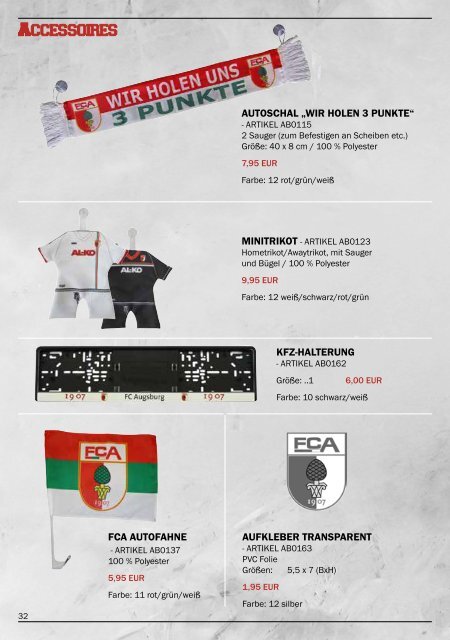 Download Flyer - FCA Fanshop