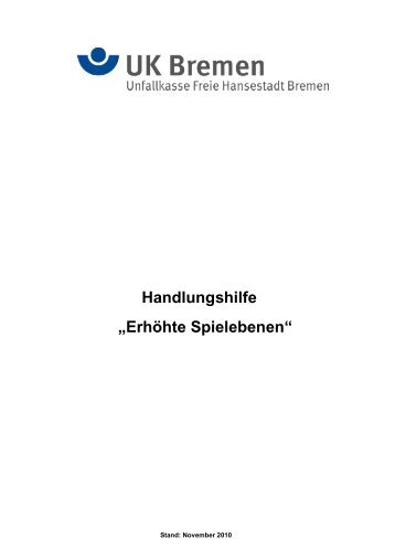 Handlungshilfe - Erhöhte Spielebenen