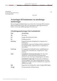 Aviseringar till kommunen via utredningsmarkeringar - Lantmäteriet