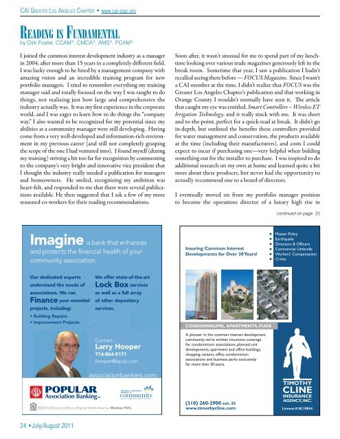 Download this publication as PDF - CAI - Greater Los Angeles Chapter