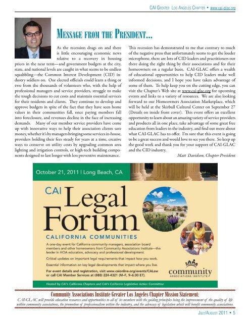 Download this publication as PDF - CAI - Greater Los Angeles Chapter