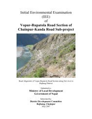 Vopur-Rupatola Road Section of Chainpur-Kanda Road ... - AECEN