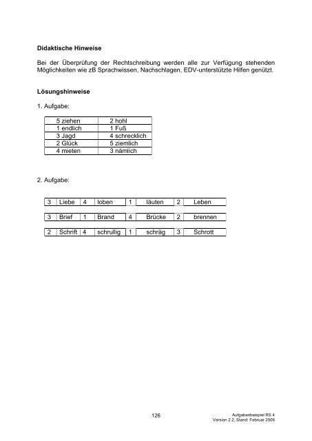 Bildungsstandards „Deutsch“ - Gemeinsam lernen