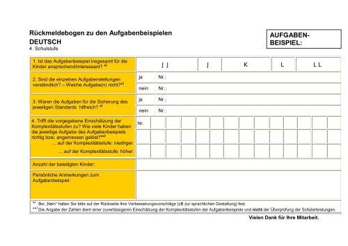 Bildungsstandards „Deutsch“ - Gemeinsam lernen