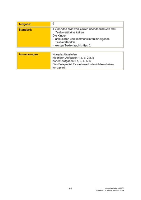 Bildungsstandards „Deutsch“ - Gemeinsam lernen