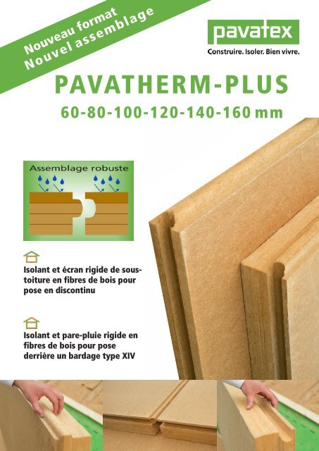 Pare pluie fibre de bois pavatex