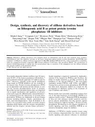 Design, synthesis, and discovery of stilbene derivatives based on ...