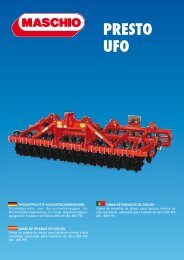 PRESTO UFO - Maschio Gaspardo