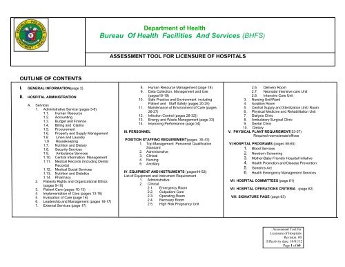 Doh Region 10 Organizational Chart