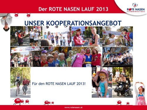 Sponsorenpräsentation - Rote Nasen Lauf