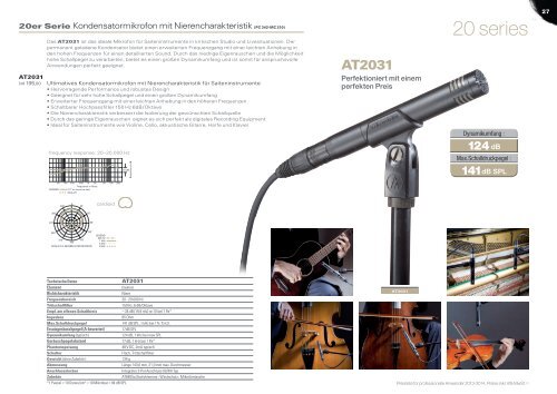 produktkatalog I schweiz I CHF - Audio-Technica