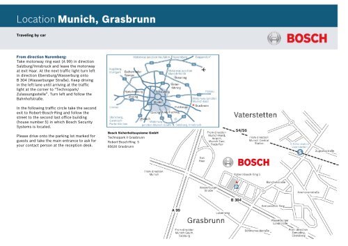 Location Munich, Grasbrunn