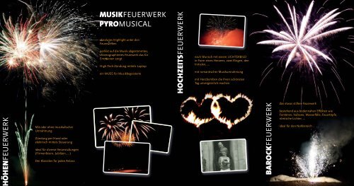 Flyer - Gecco Feuerwerk