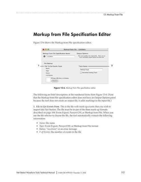 Net Station Waveform Tools - College of Education & Human ...