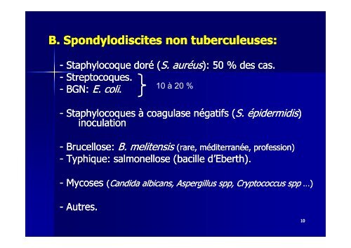 Les Spondylodiscites. Pr Akhaddar. 2010 [Mode de ... - medramo