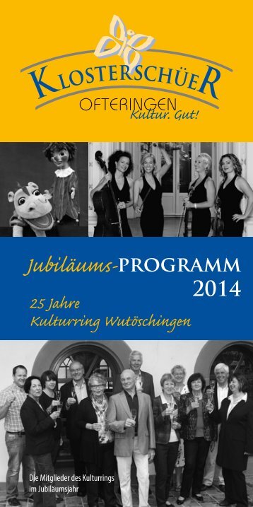 Kulturring-Programm 2014 - Gemeinde Wutöschingen