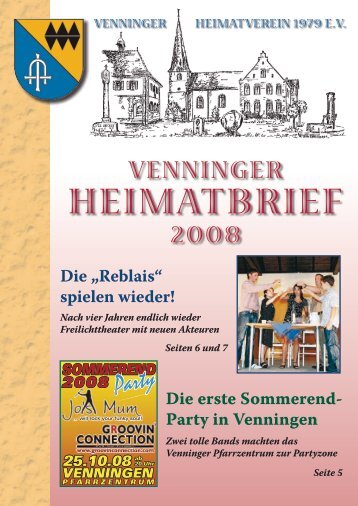 Ausgabe 2008 - Heimat-Verein