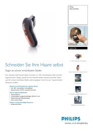 QC5170/00 PHILIPS Haarschneider - Elektromarkt Hesse