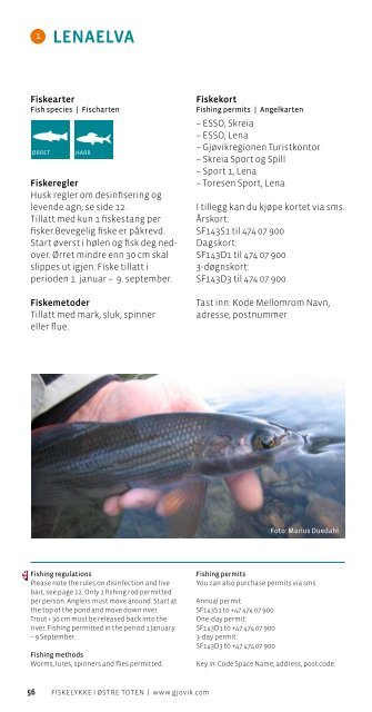 Les eller last ned fiskeguide - Turistkontor for Gjøvik Land Toten