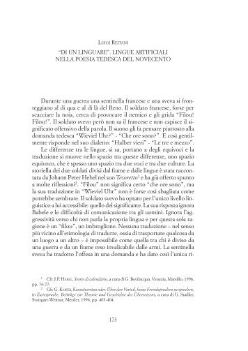 Durante una guerra una sentinella francese e una sveva si fron ...