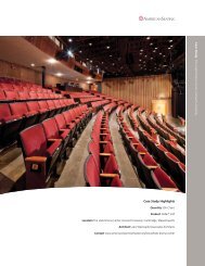Case Study: Harvard - Loeb Drama Center - American Seating