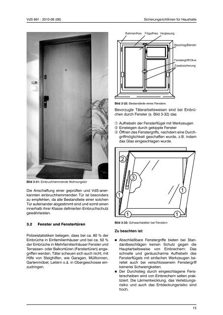 Sicherungsrichtlinien für Haushalte - VdS - Schadenverhütung ...