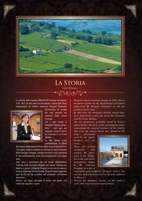 Catalogo - Cantine Dragani