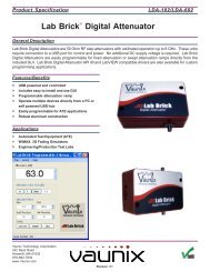 Lab Brick Digital Attenuator