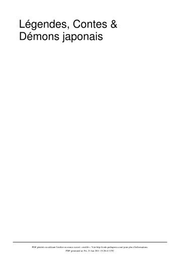 Légendes, Contes & Démons japonais - WordPress – www ...