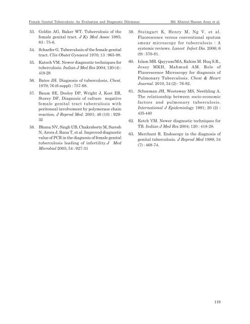 Volume. 35, No. 2 july. 2011 - The Chest and Heart Association of ...