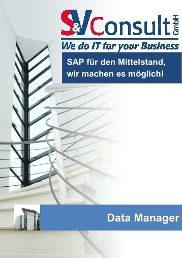 S&V Data Manager - S&V Consult GmbH