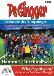 Gingger 3/2013 - FC Engstringen