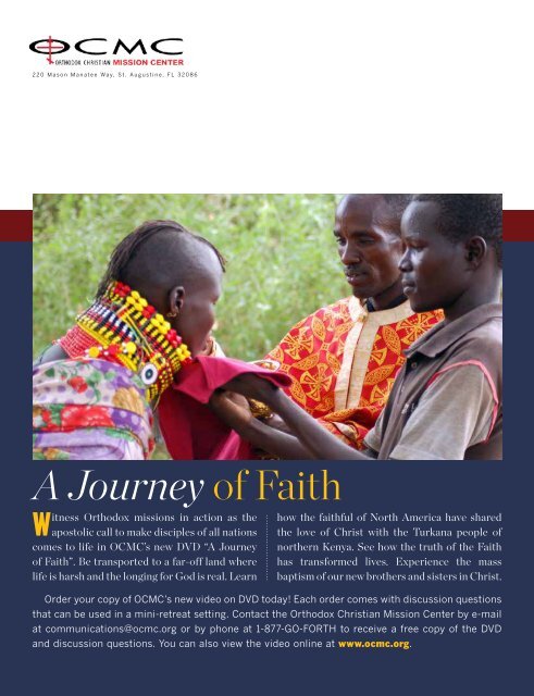 The Global Orthodox Witness in Tanzania - Orthodox Christian ...