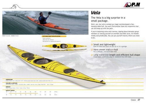 The Specialists in British Sea Kayak Design - P&H Sea Kayaks