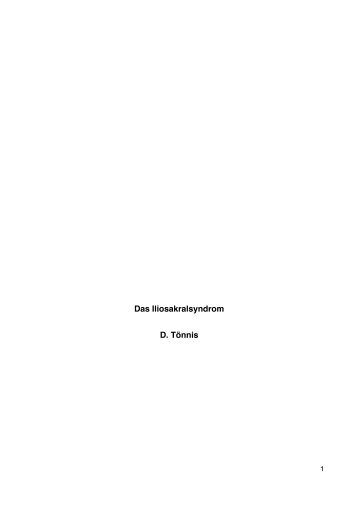 PDF (1,8 MB) - Prof. Dr. med. Dietrich Tönnis