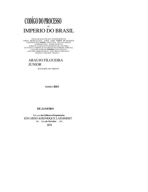 CODIGO DO PROCESSO - Livros Grátis