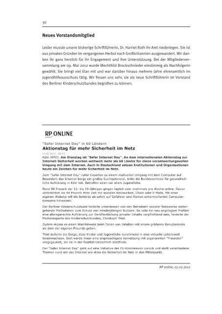 Jahresbericht 2013 als PDF - Deutscher Kinderschutzbund