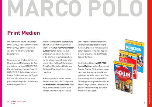 MARCO POLO Markenfamilie - MairDumont Media
