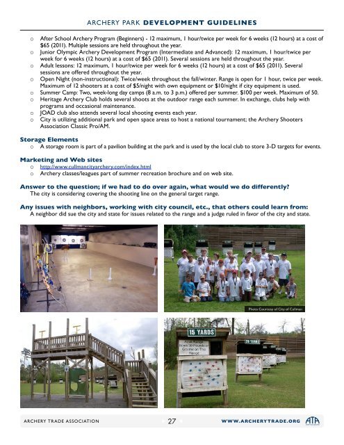 ATA Archery Park Guide.pdf - Archery Trade Association