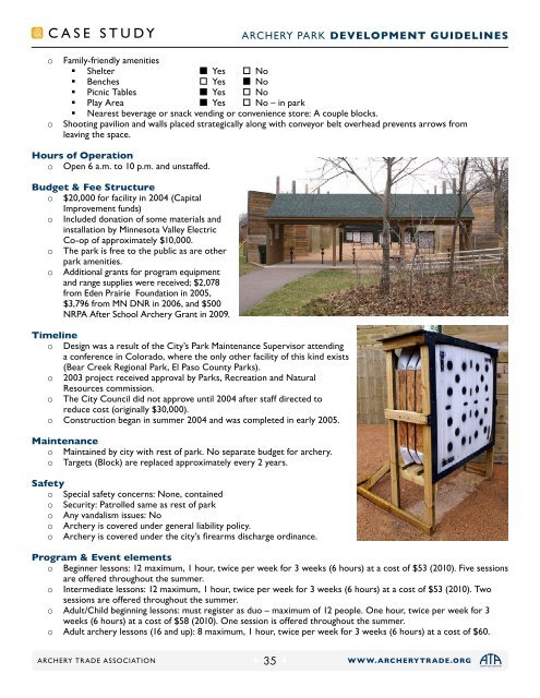 ATA Archery Park Guide.pdf - Archery Trade Association